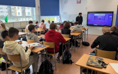 Lekcje europejskie w Szkole Podstawowej z Oddziałami Integracyjnymi nr 15 im. Księdza Kardynała Karola Wojtyły w Krakowie