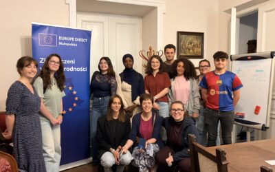 Grupa z Francji z wizytą w EUROPE DIRECT Małopolska