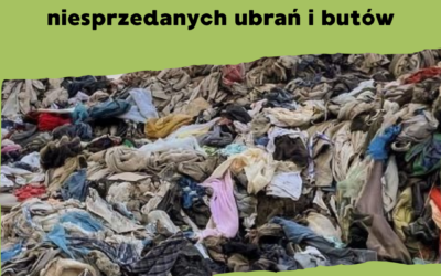 Od 19 lipca 2026 duże przedsiębiorstwa mają zakaz niszczenia ubrań i butów.